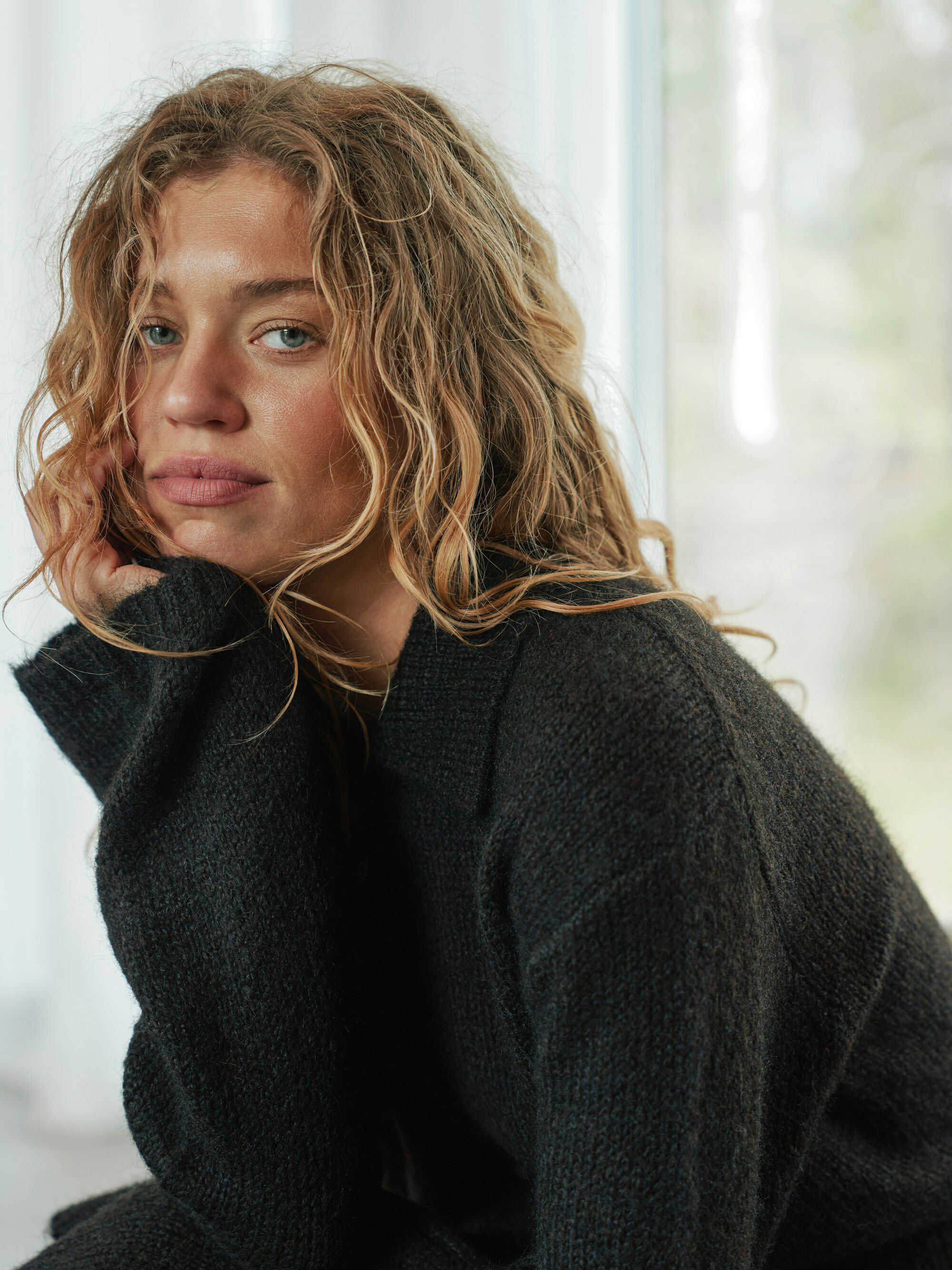 Ramera Fluffy Knit Cardigan