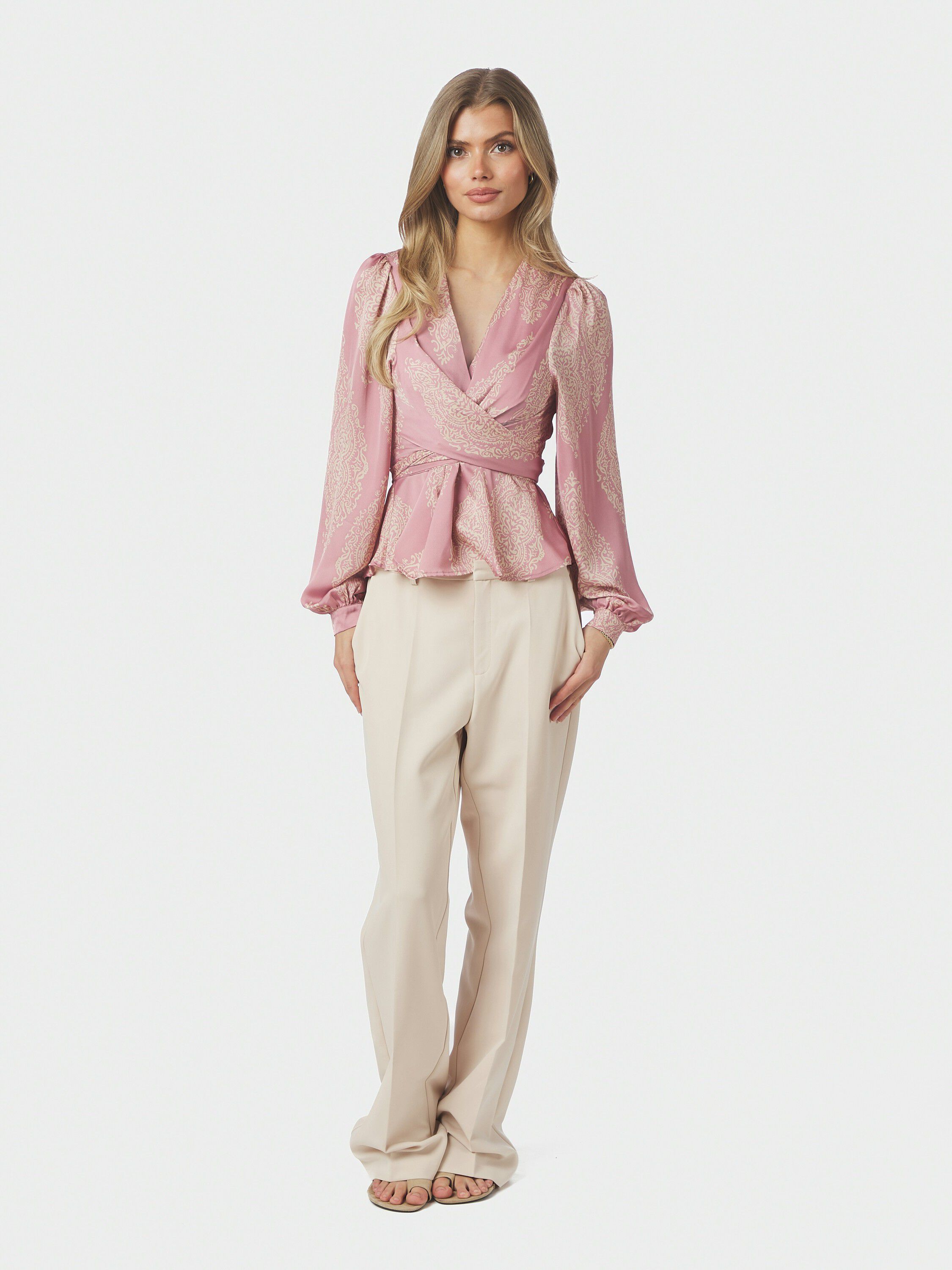 Rista Paisley Drop Blouse