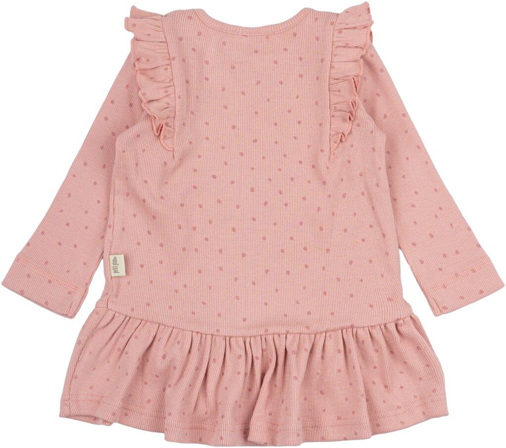 Dress L/S Modal Frills Dot