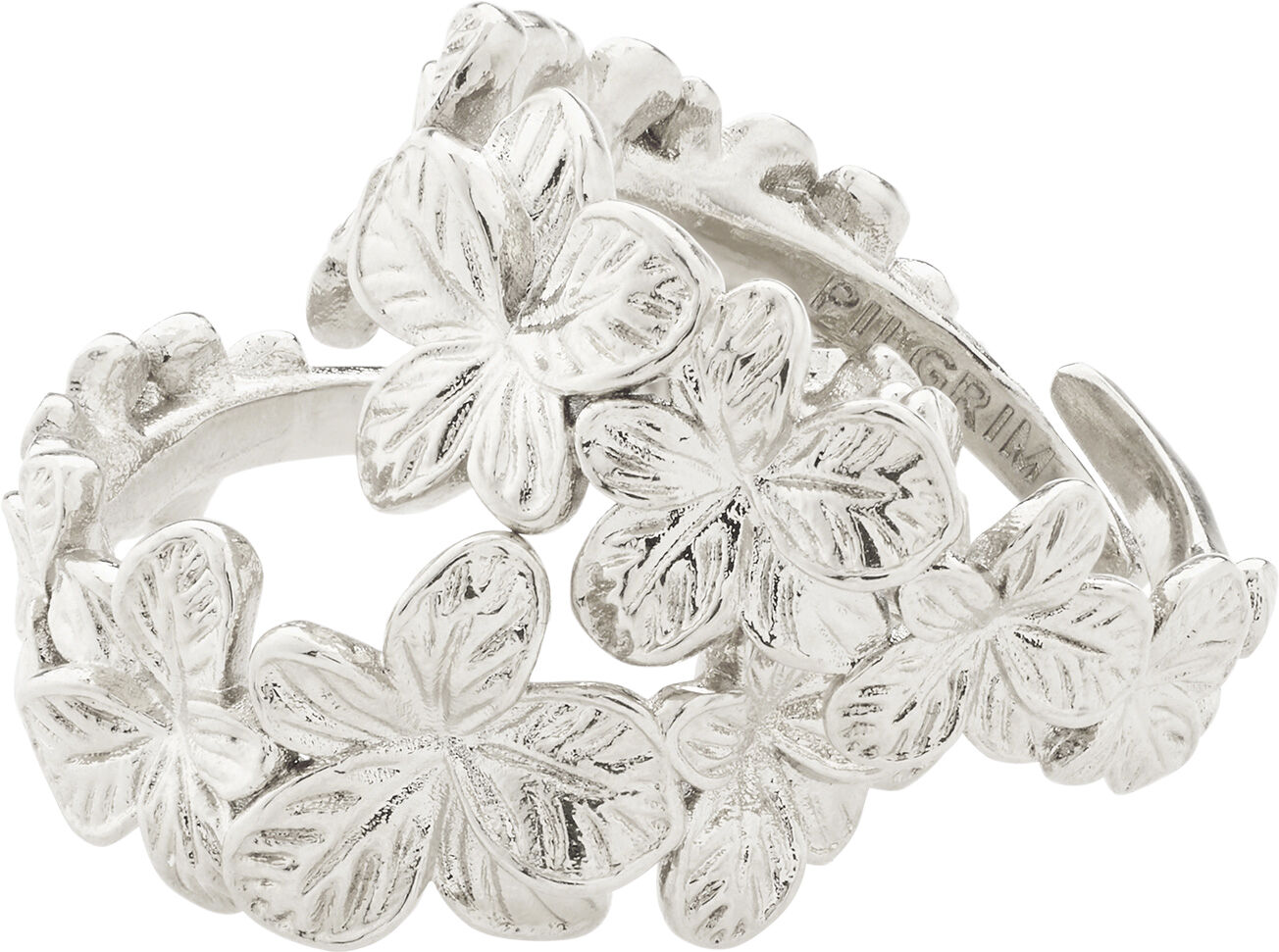 CHARMAINE recycled rings 2-in-1 set gold-plated