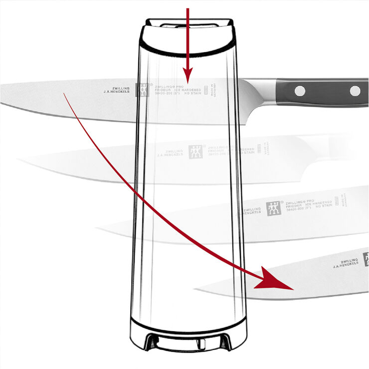 V-Edge Knivsliber til Europæisk og Asiatisk vinkel