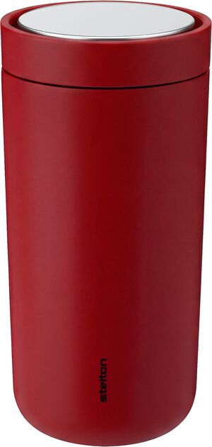To Go Click termokopp 0.4 l. soft cherry red