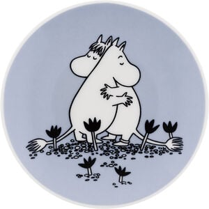 Moomin minitallerken 10,5cm K&aelig;rlighed Bl&aring;
