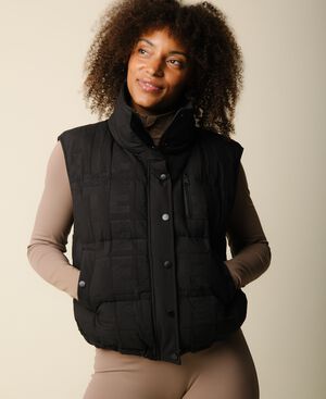 Cartel x Align by Blume puffer vest - Nero