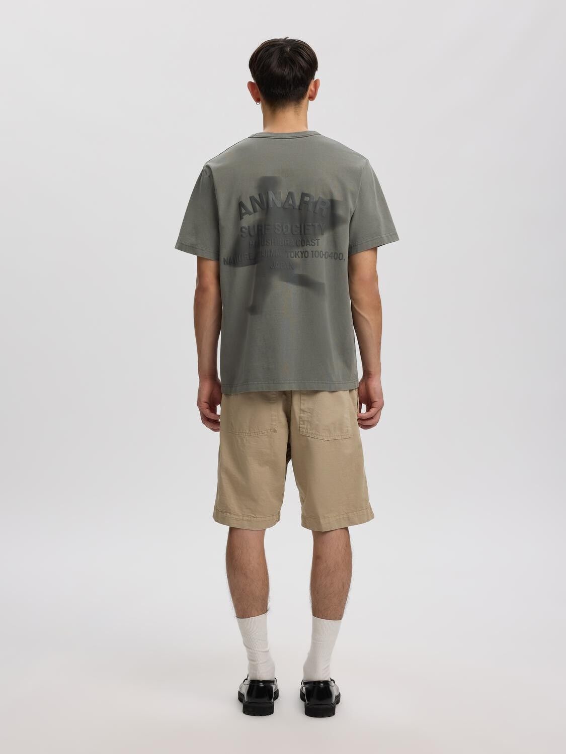 ANRRO SURFER SS O-NECK TEE