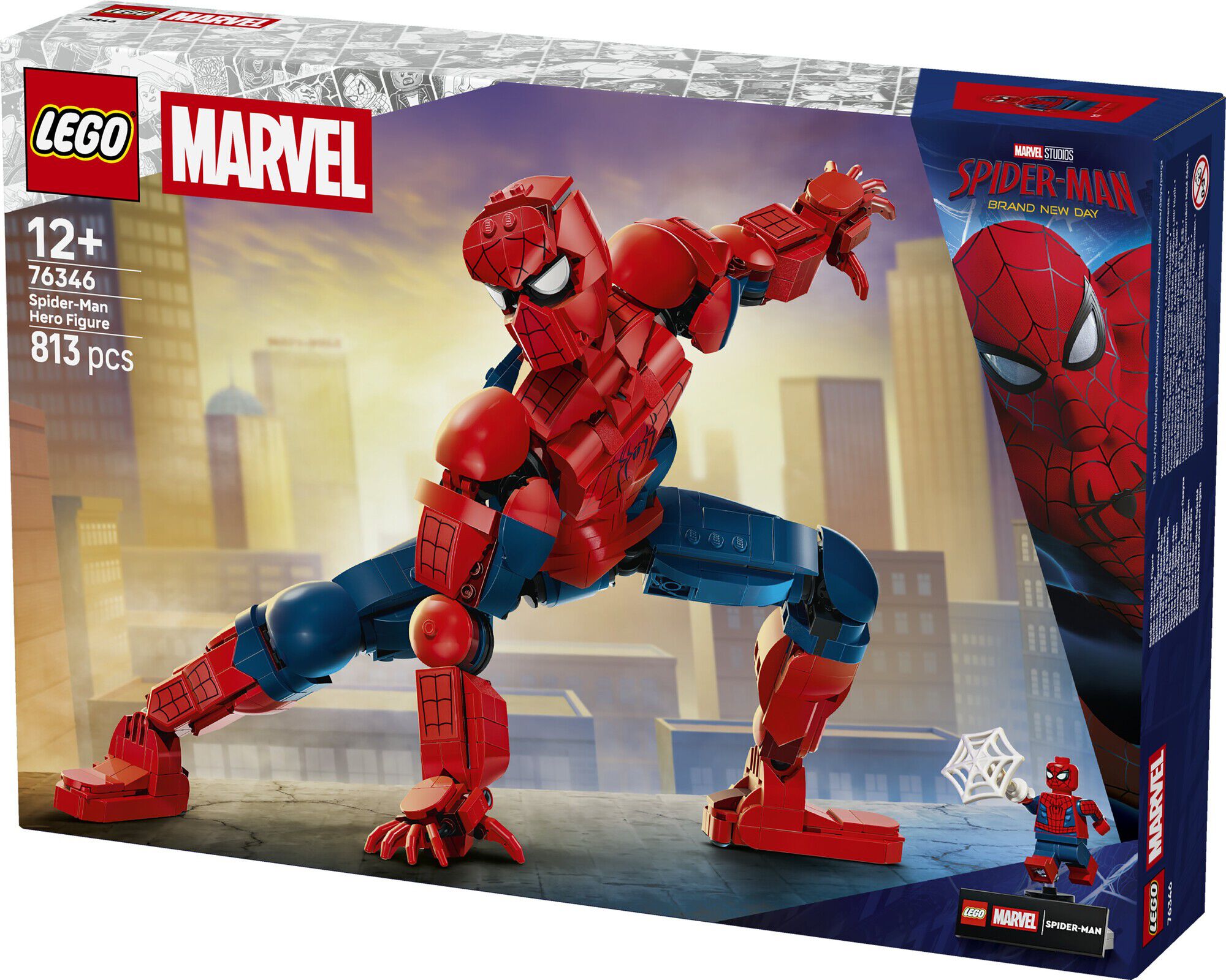 Spider-Man-heltefigur 76346