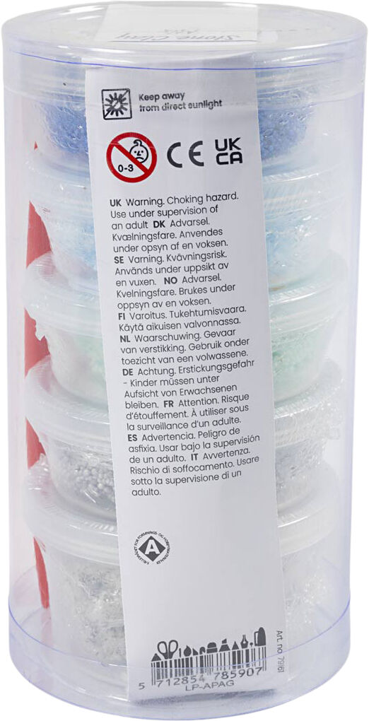 Stone Clay Mix, bl&aring;/gr&oslash;n harmoni