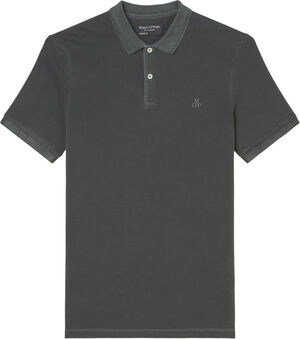 Polo, short sleeve, button placket,
