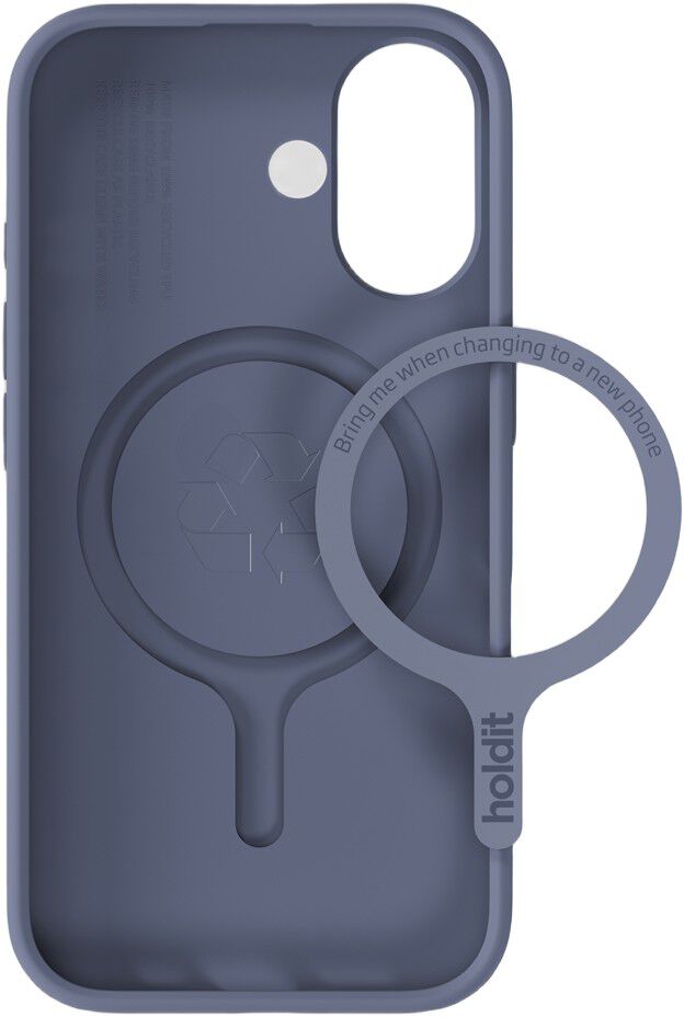 Soft Magsafe Case iPhone 16 Pacific Blue