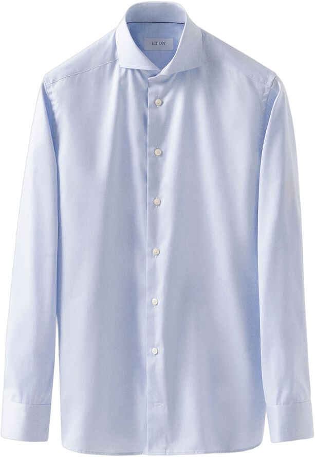 Super Slim Fit Light Blue Signature Twill Shirt