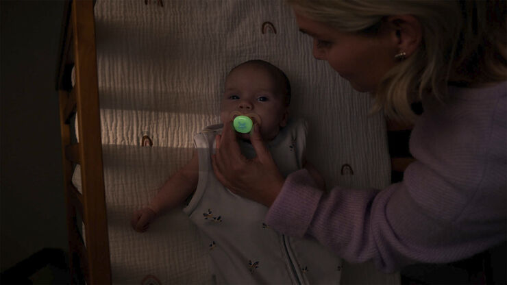 Philips Avent Soother ultra start Nighttime - Pakke med 2 -