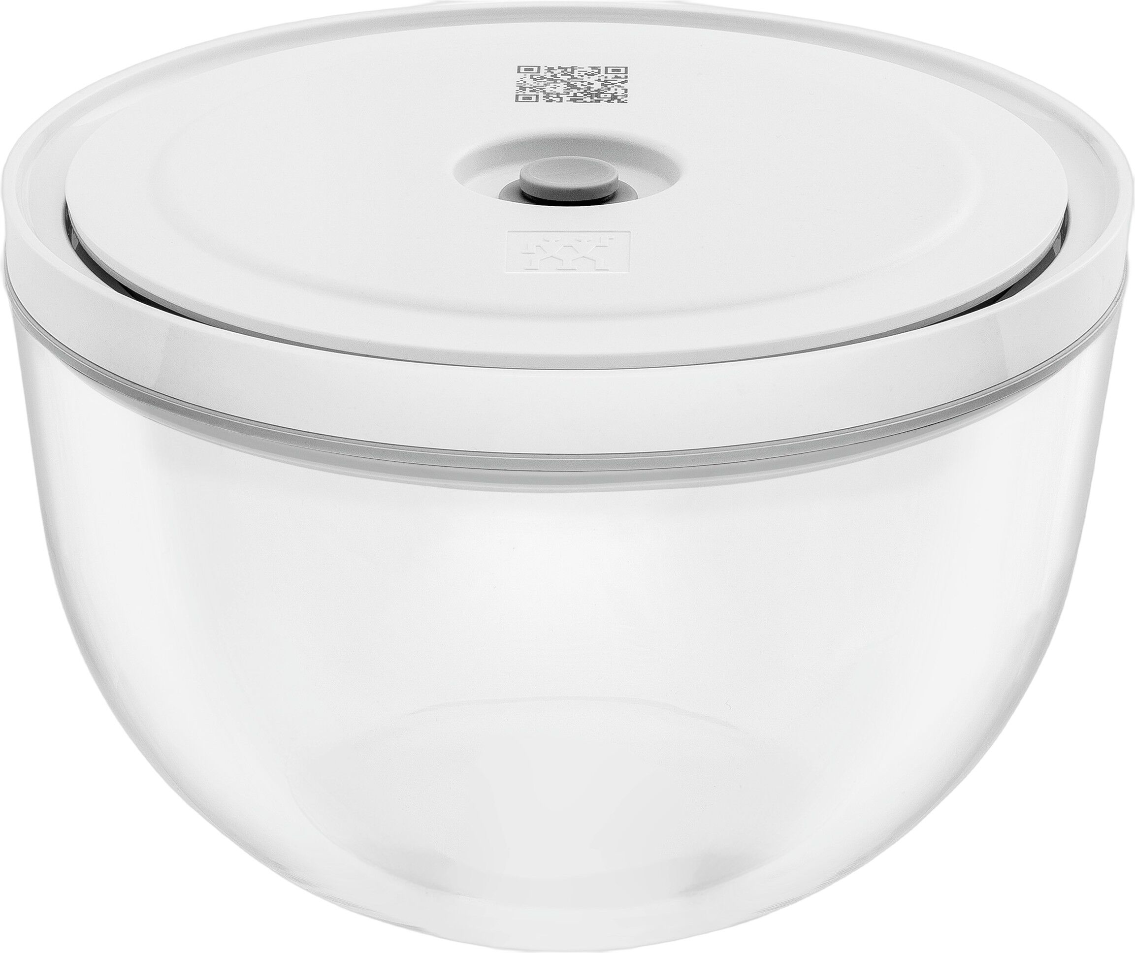 Fresh & Save BOWLS Vakuumsk&aring;l M / 19 cm, Glas, Gennemsigtig