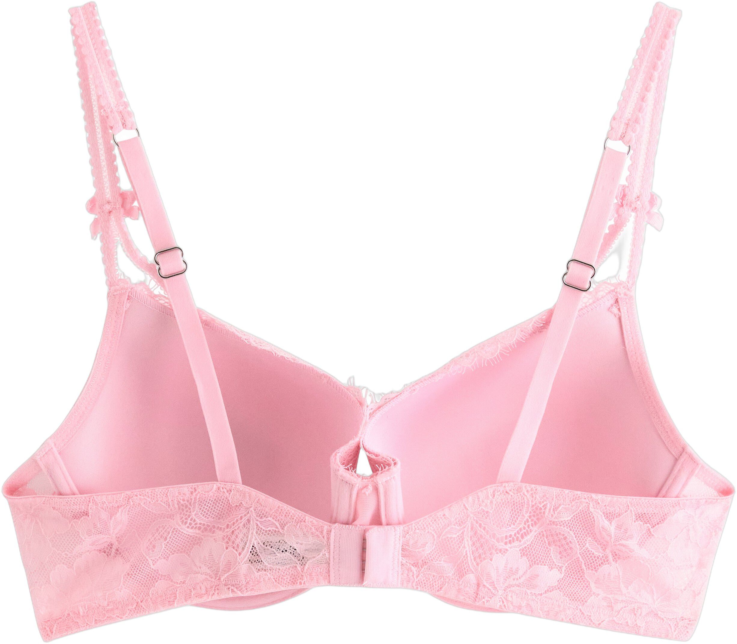 T-shirt-bh med blonde og mesh.