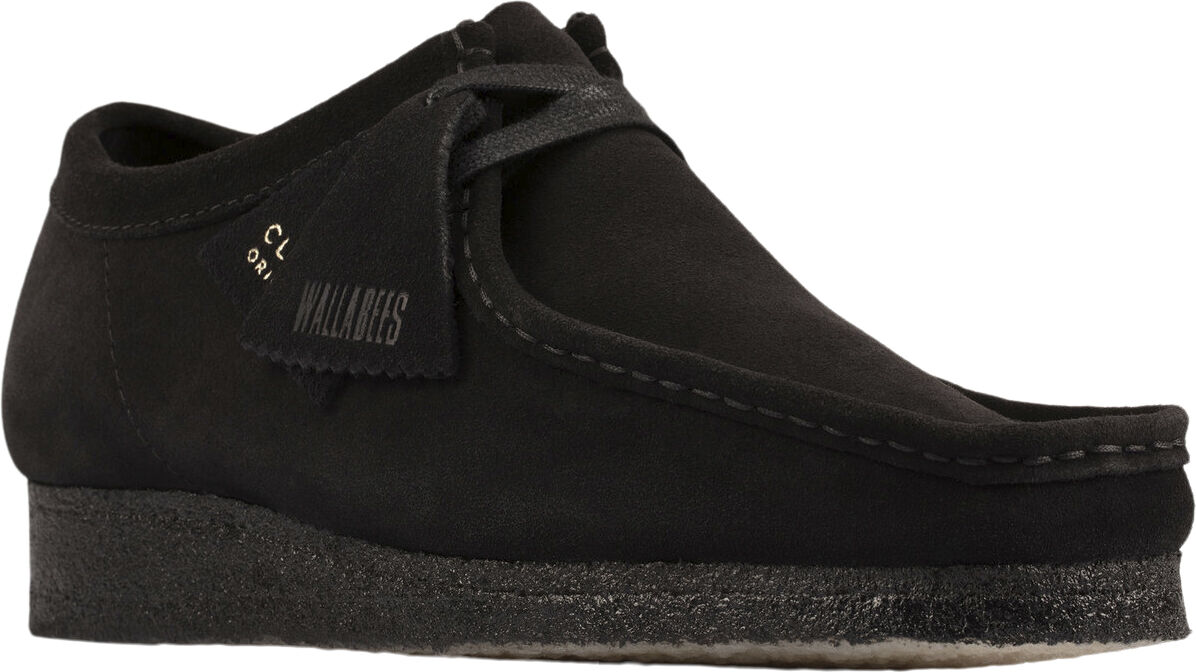 Wallabee. Black Sde, D, 4