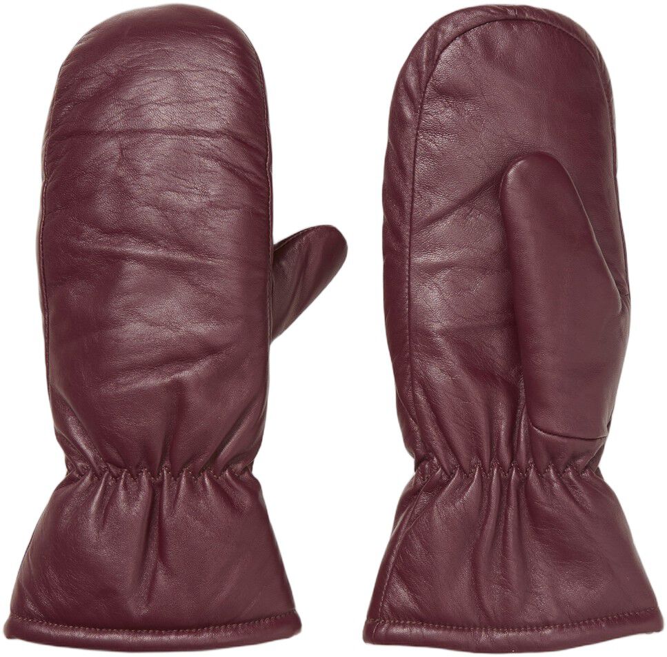 Leather Nylona Mitten