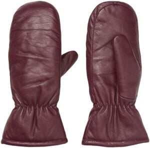 Leather Nylona Mitten