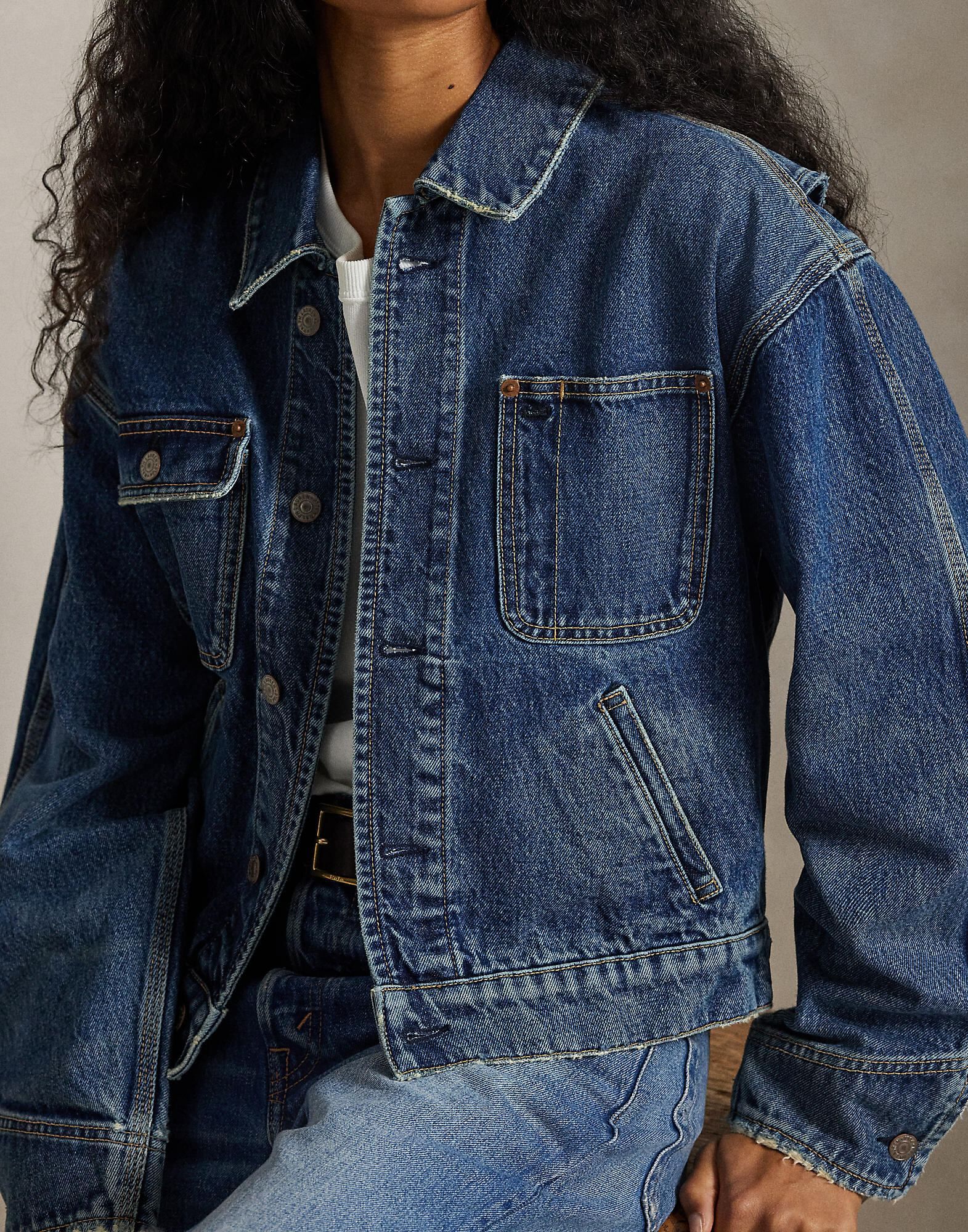 Denim Dungaree Jacket