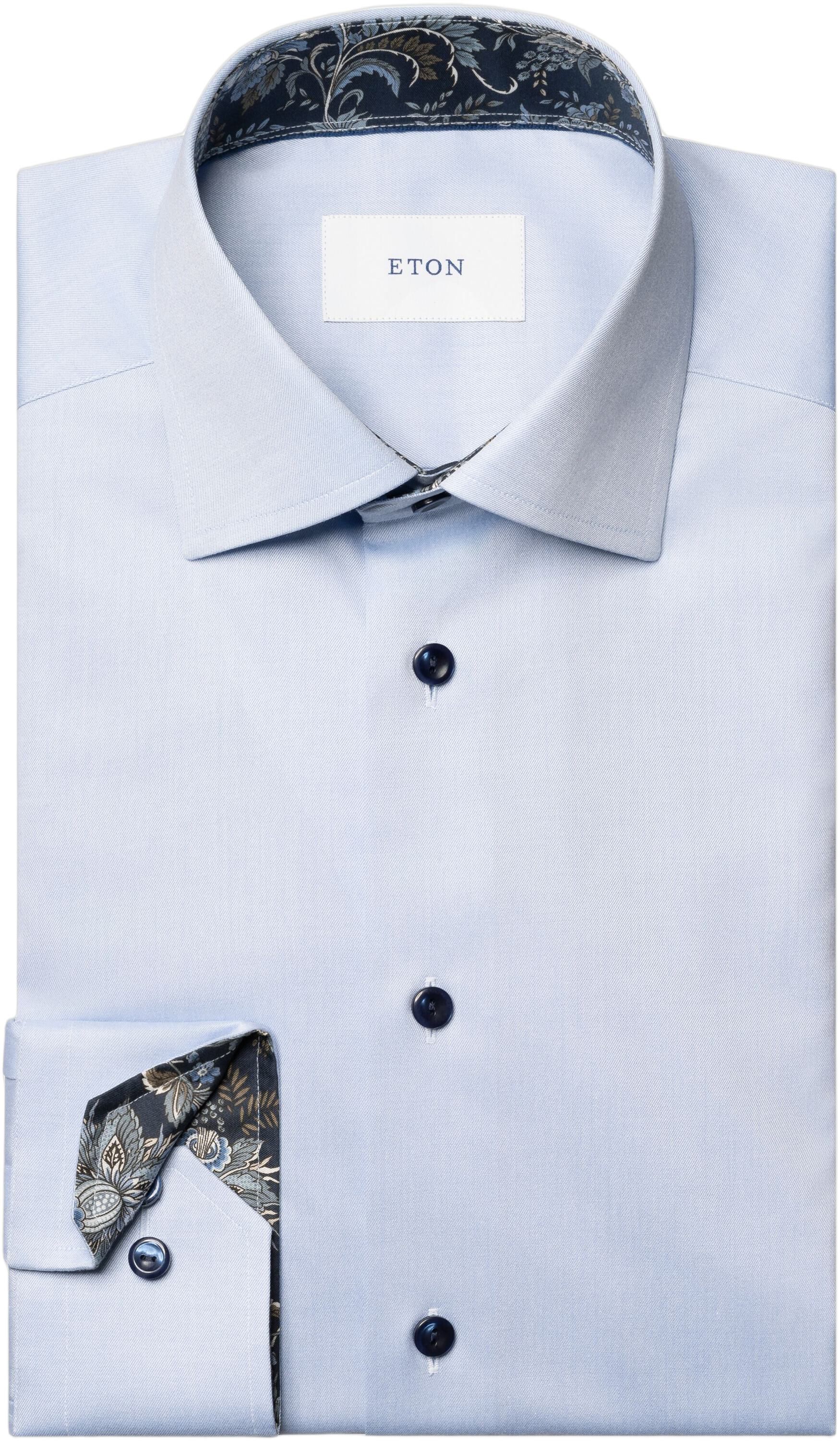 Contemporary Fit Floral Effect Signature Twill Shirt
