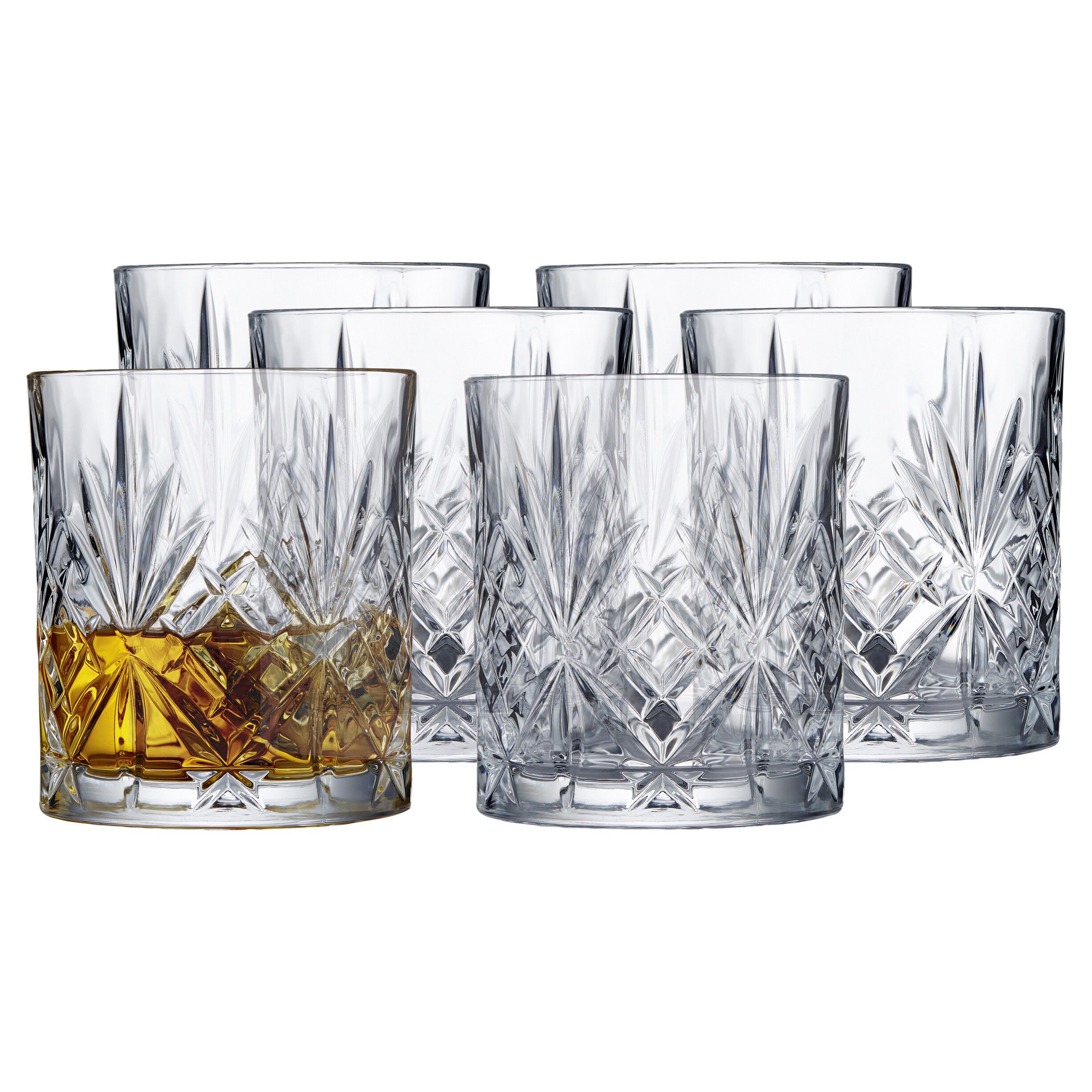 Whiskyglas 6 stk Lyngby Melodia
