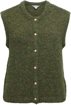 OBJSAGGIA RE KNIT VEST CARDIGAN NOO