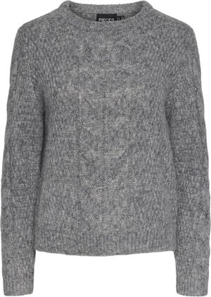 PCNINA LS O-NECK KNIT NOOS BC