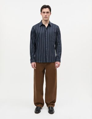 Flannel Stripe Sune Shirt