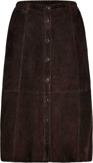 RWNellie Suede Midi Skirt