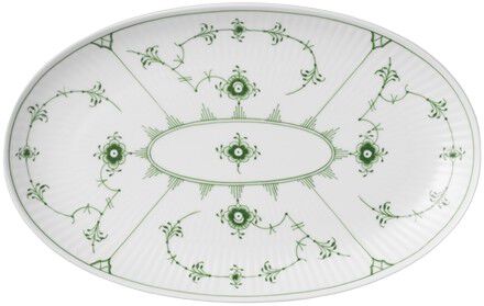 Gr&oslash;n Mussel asiet, 23,5 cm