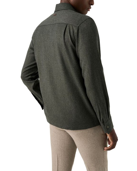 Active Wool Four Pocket Overshirt