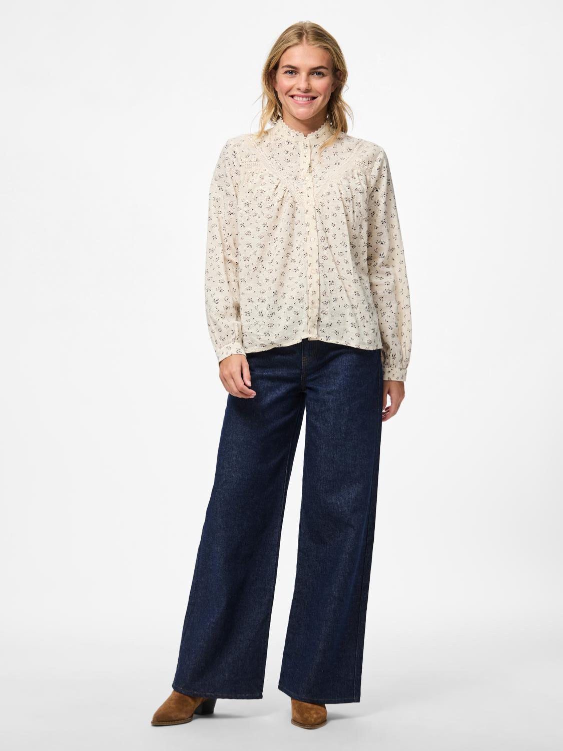 PCJOLLIE LS SHIRT MPA WVN BC