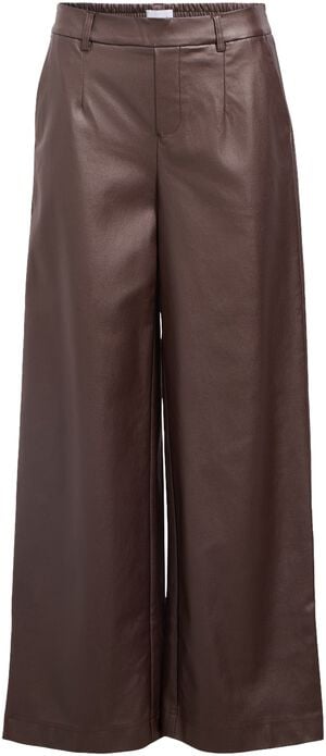OBJMELBA LISA WIDE COATED PANT NOOS