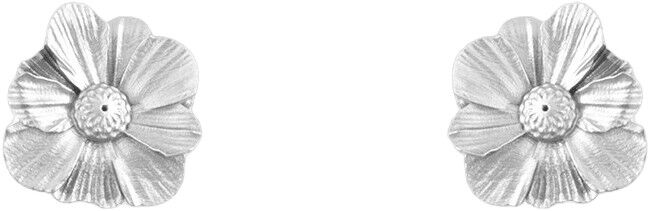 WILDFLOWER SPECKLE EARRINGS SILVER