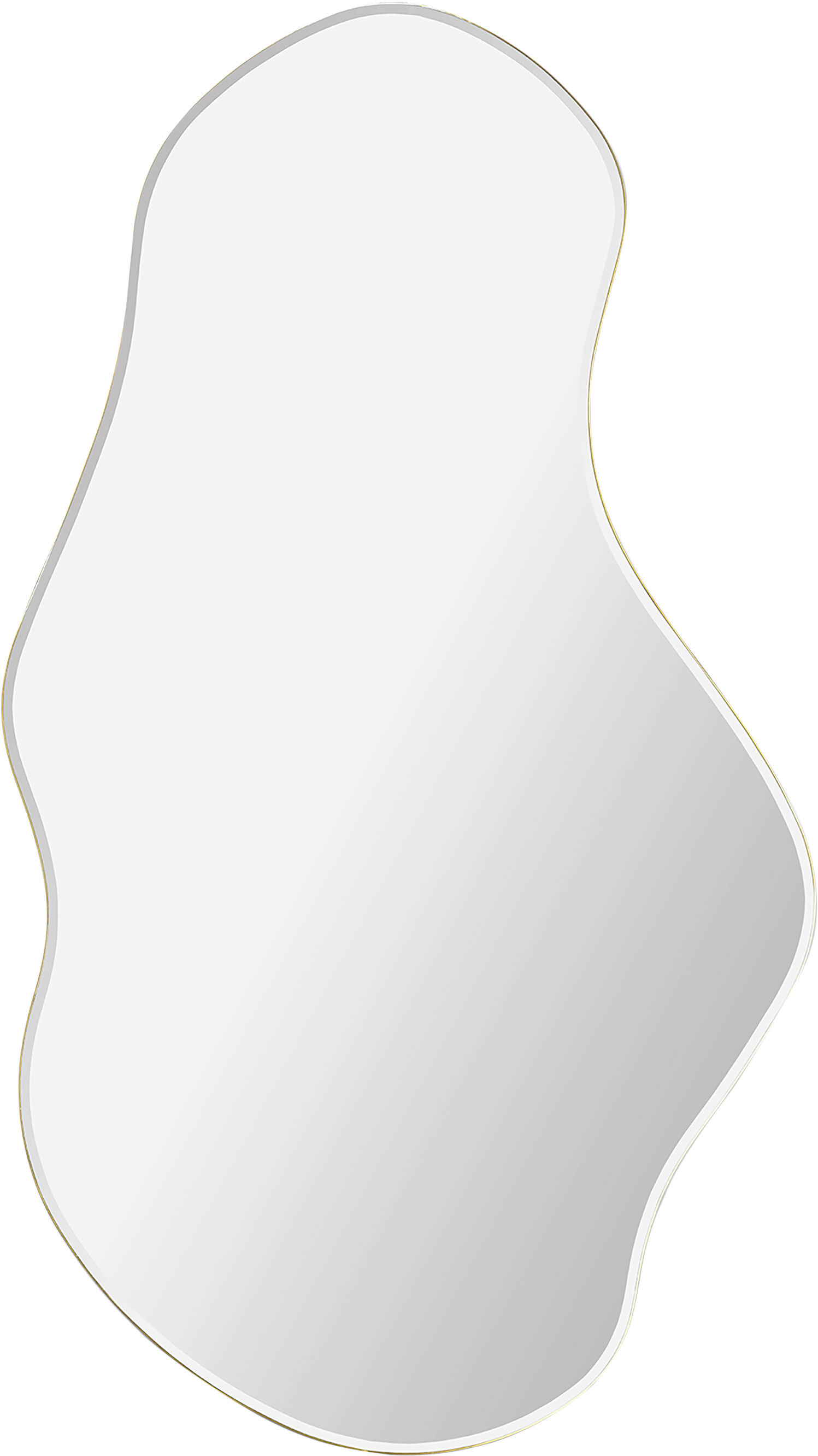 Pond Mirror - XL - Dark Chrome