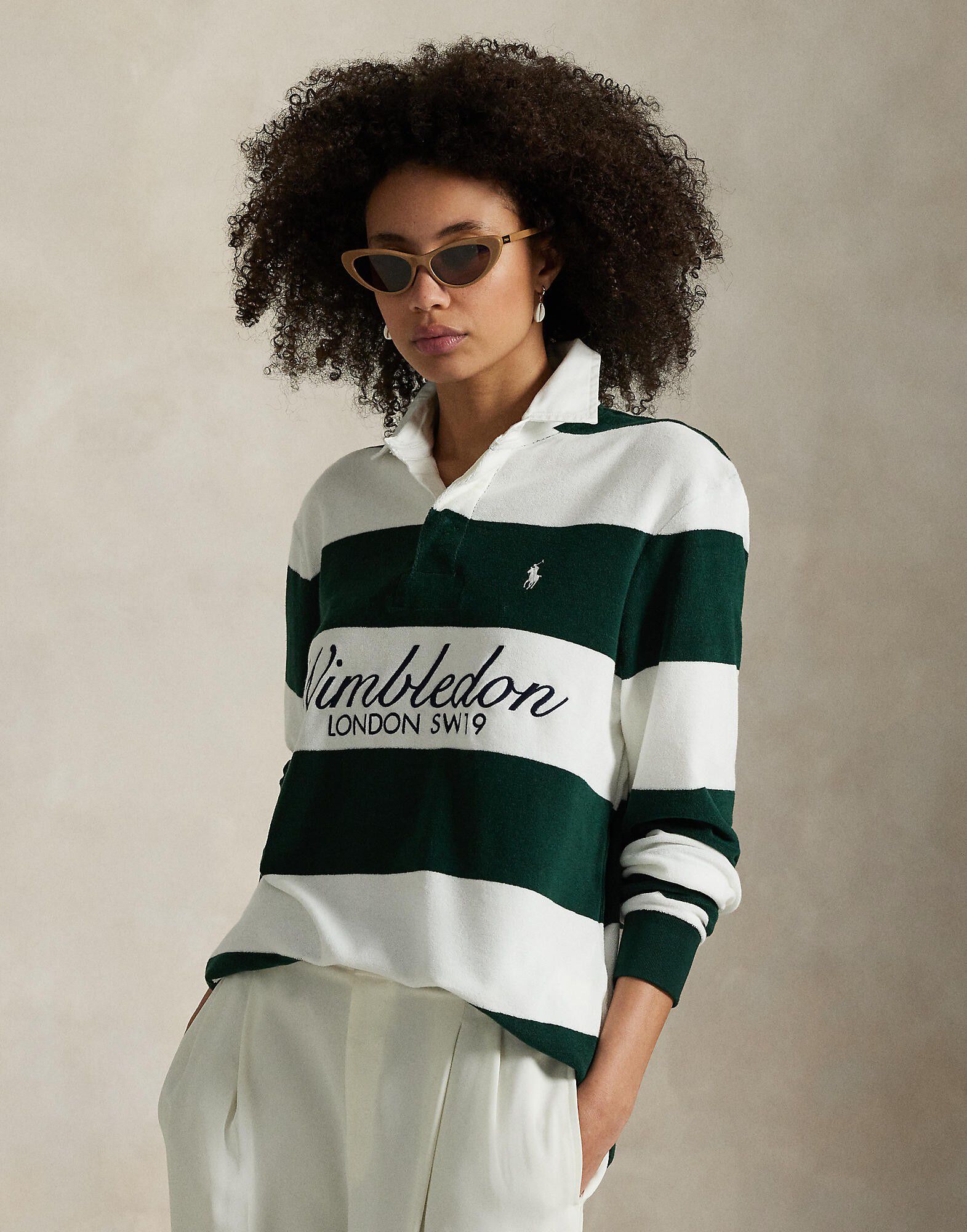 Wimbledon Classic Fit Terry Rugby Shirt