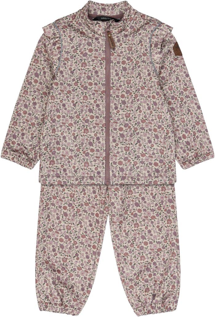 Soft Thermal Set Warm Frill AOP