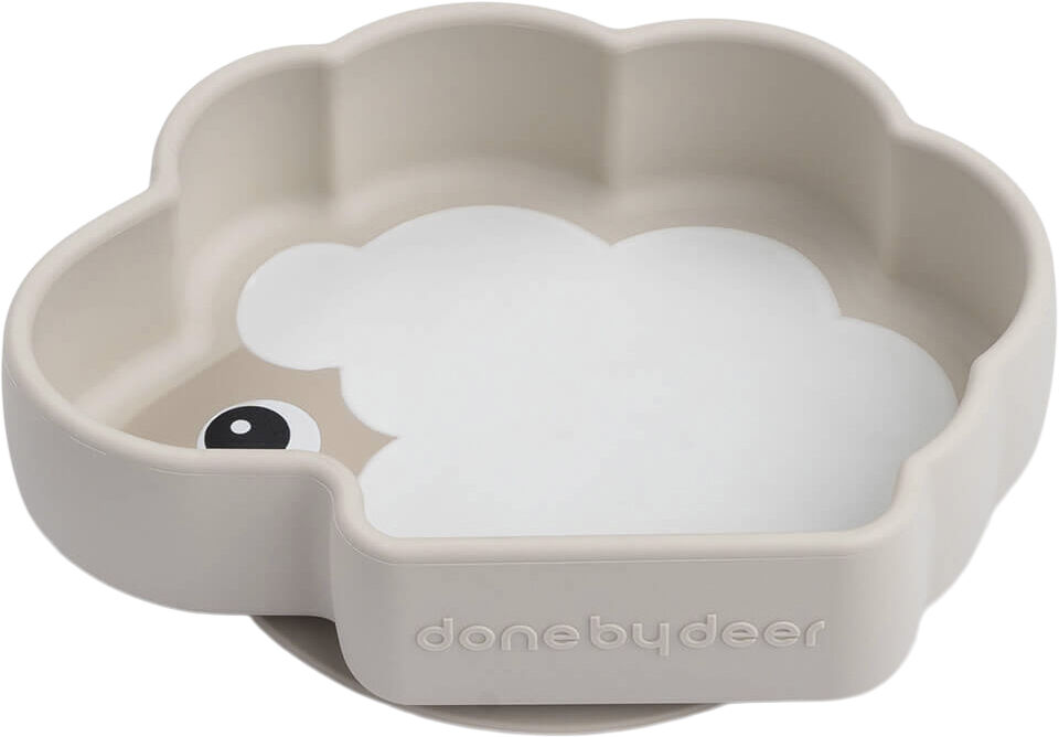 Silikone Stick & Stay sk&aring;l Sheepy Sand