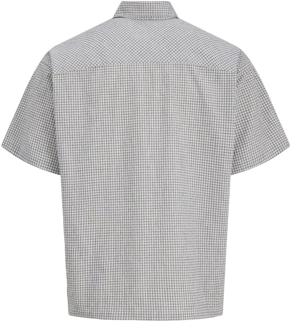 Jorcotedazur Seersucker Check Shirt Ss