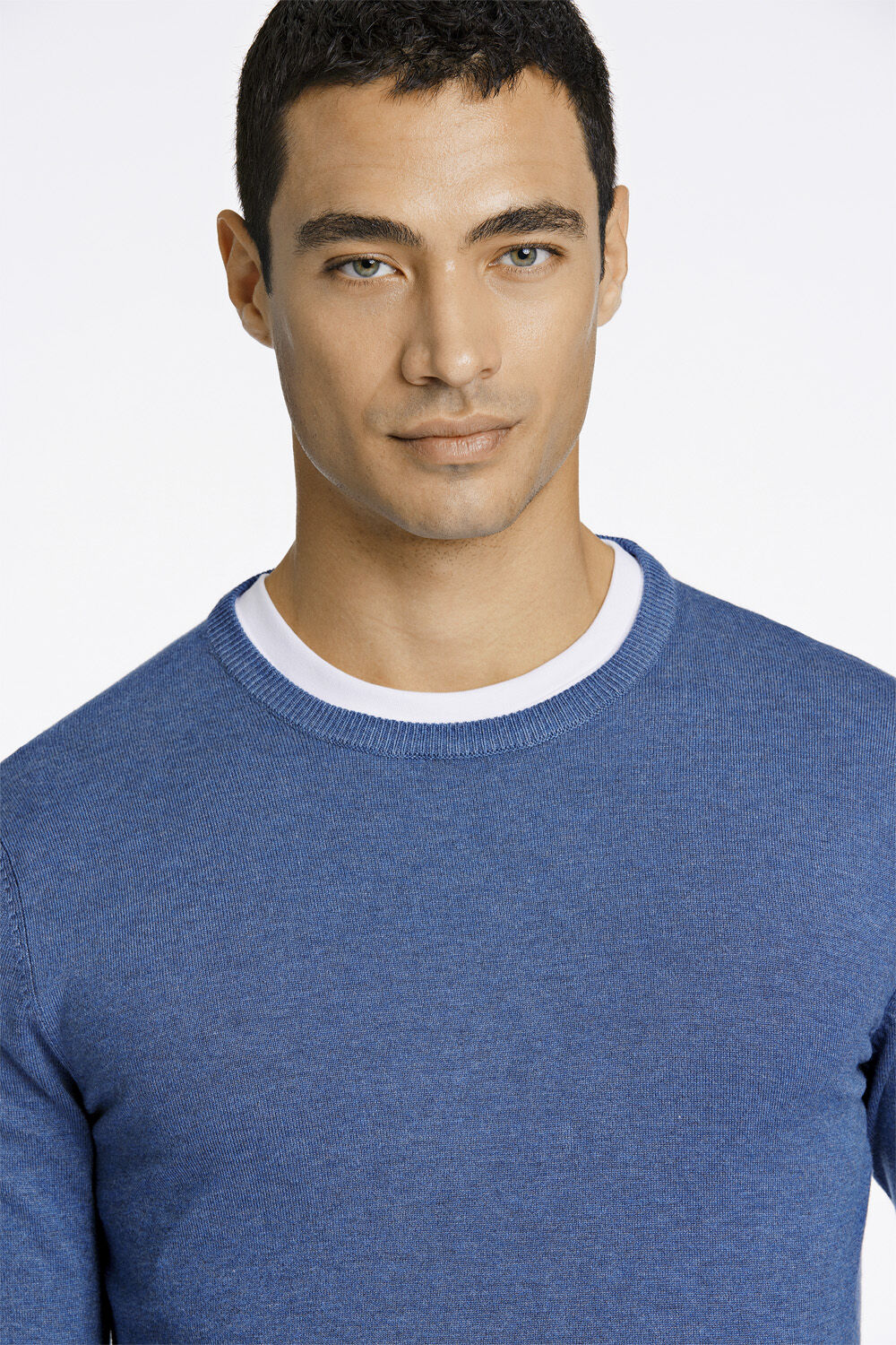 Ecovero L/S o-neck knit