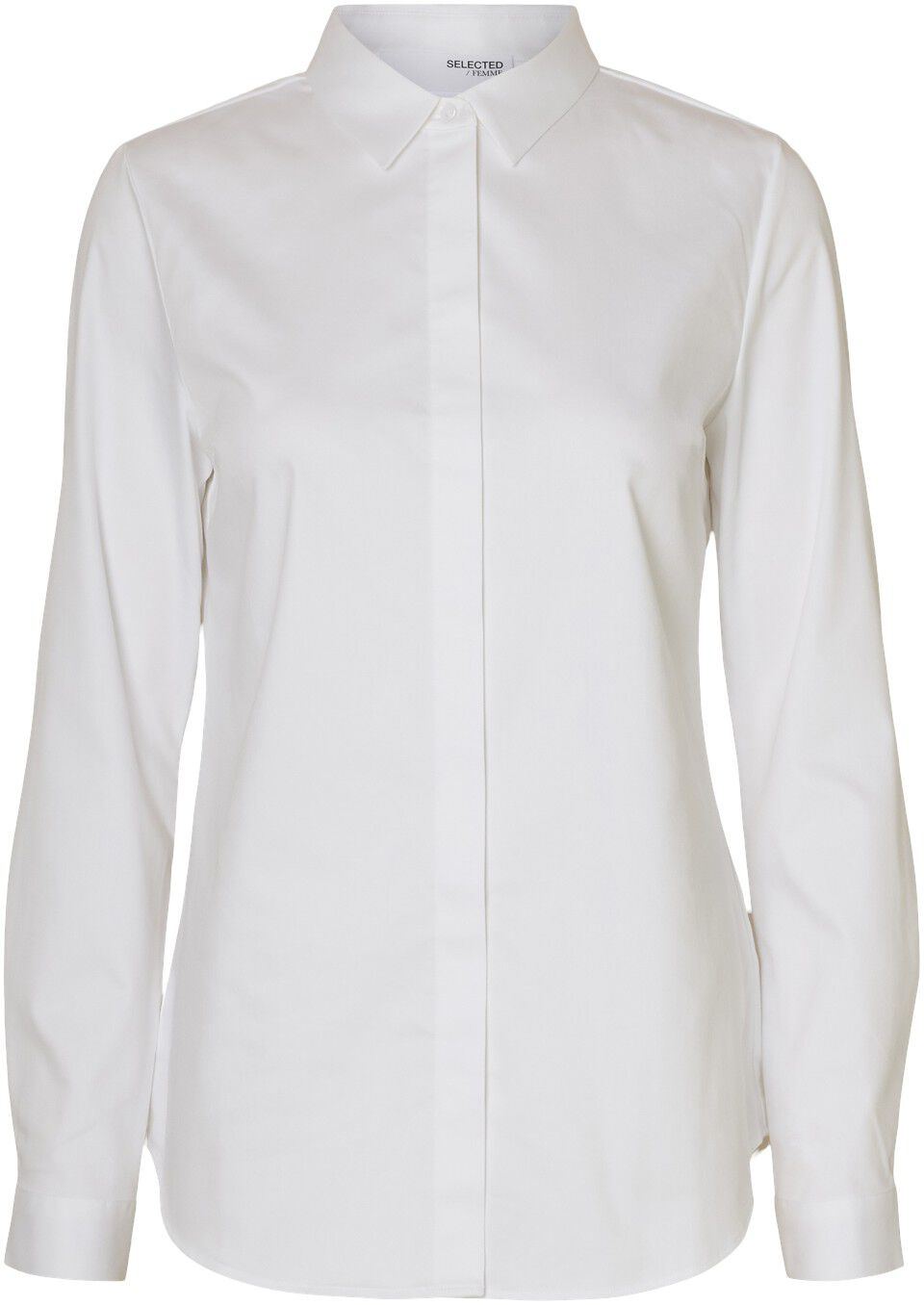 Slfromie Ls Fitted Shirt Noos