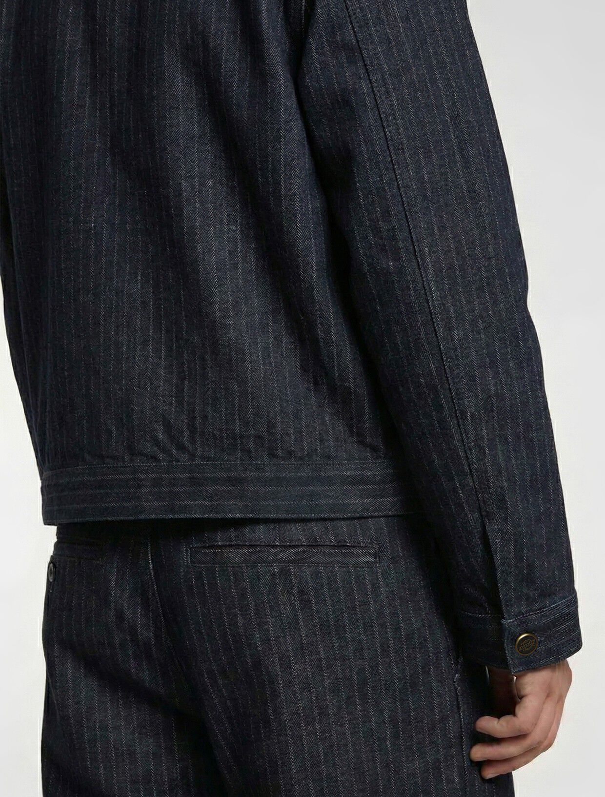 SELVEDGE HERRINGBONE BARN DENIM JACKET