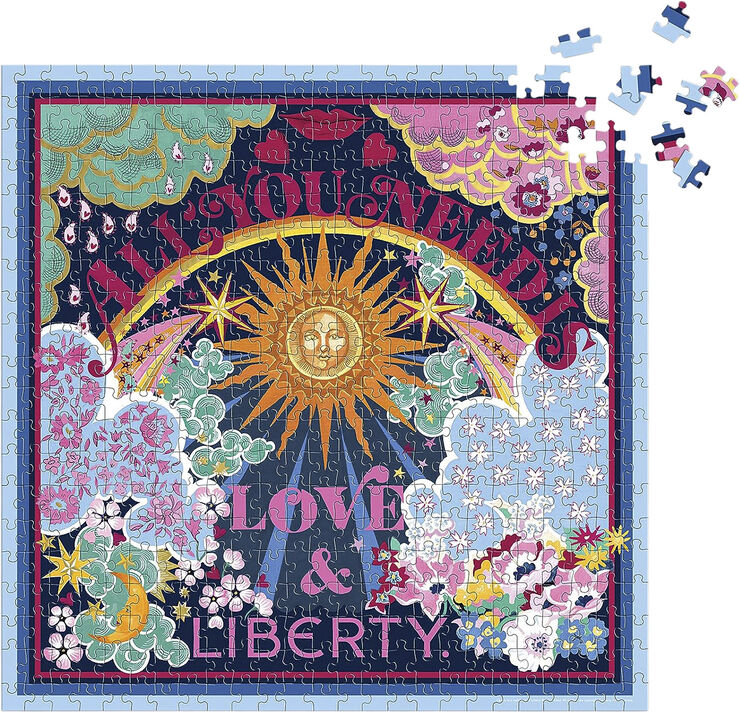 All You Need is Love 500 Piece Book Puzzle
