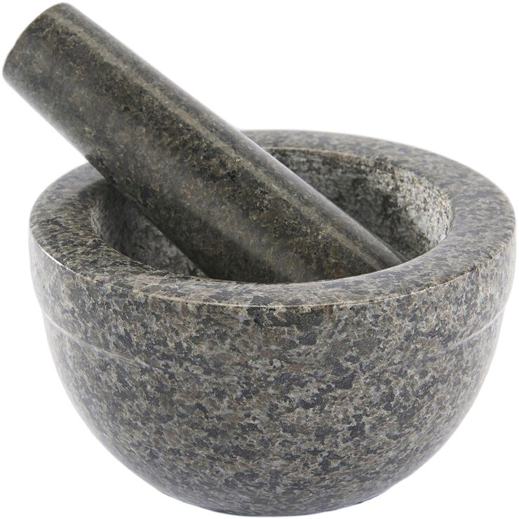 Morter 0,35 liter 14 x 8 cm Granitt