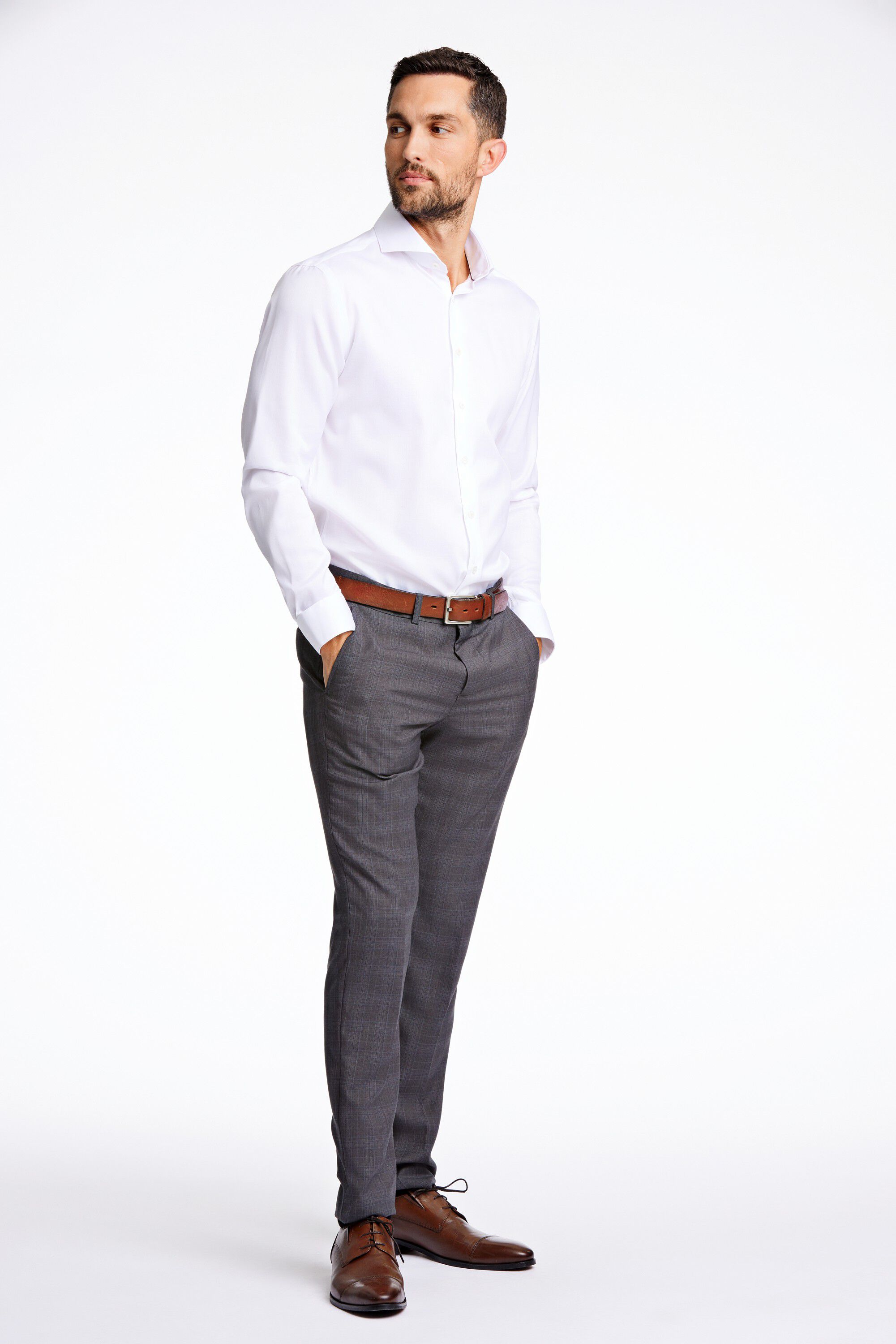 1927:Twill weave shirt WF L/S
