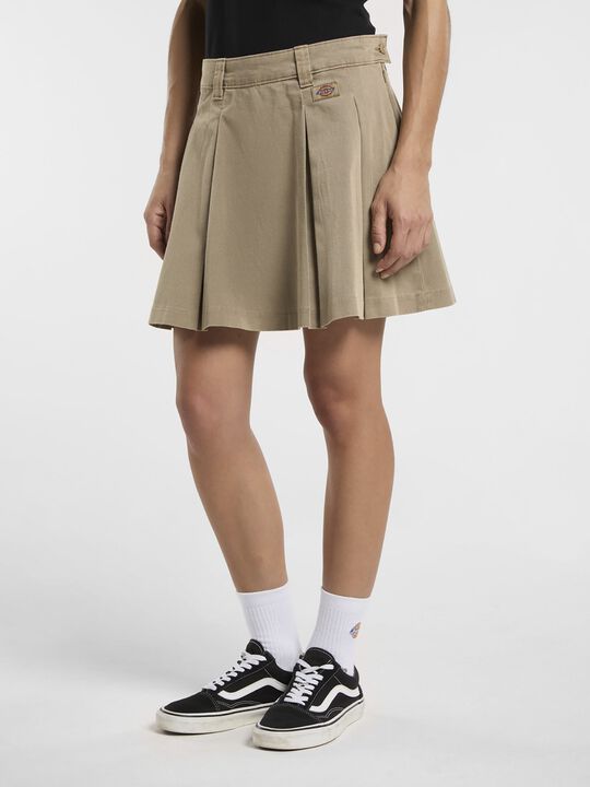 UNIONVILLE WORK SKIRT PLEATED DESER
