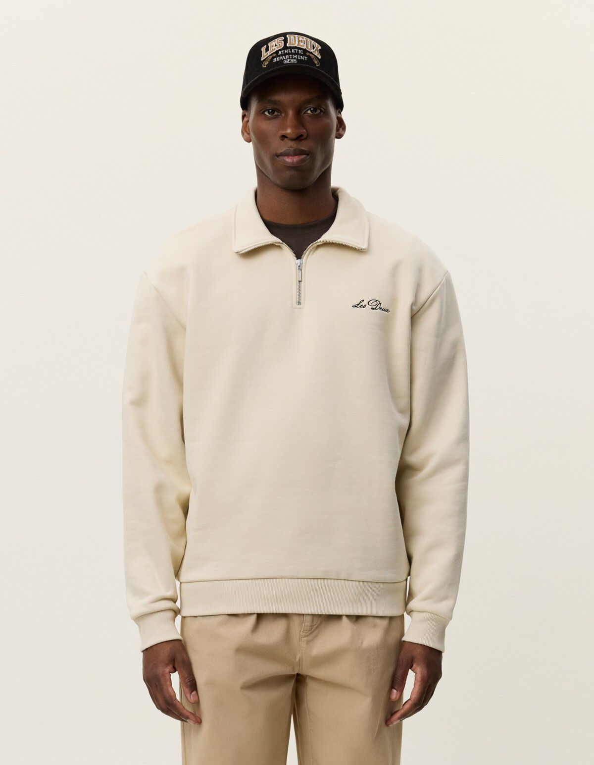 Crew Half-Zip Sweatshirt