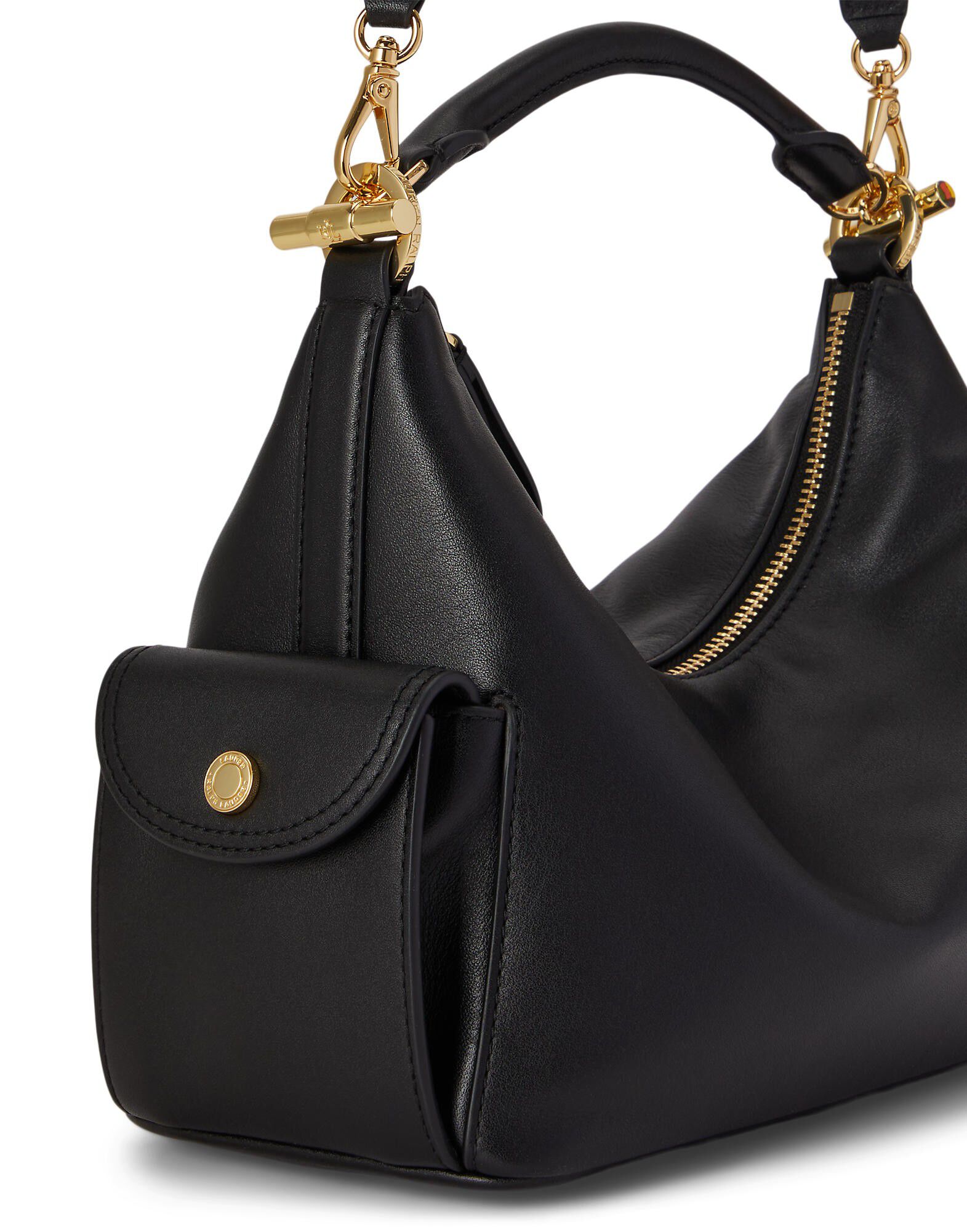 Nappa Leather Small Blaike Shoulder Bag