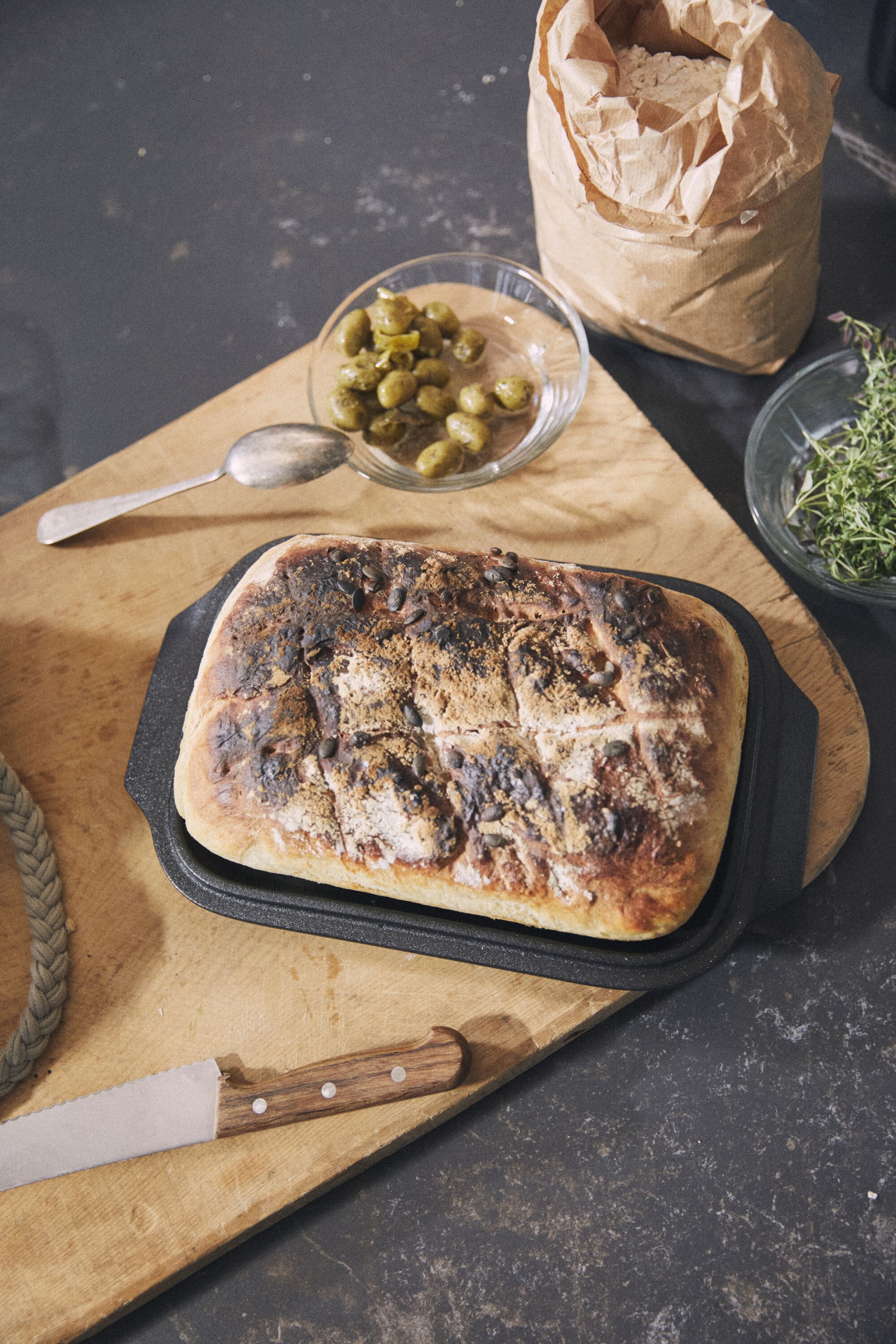 Rosendahl Bake 'n' Roast stegeso 5,0 l gr&aring;