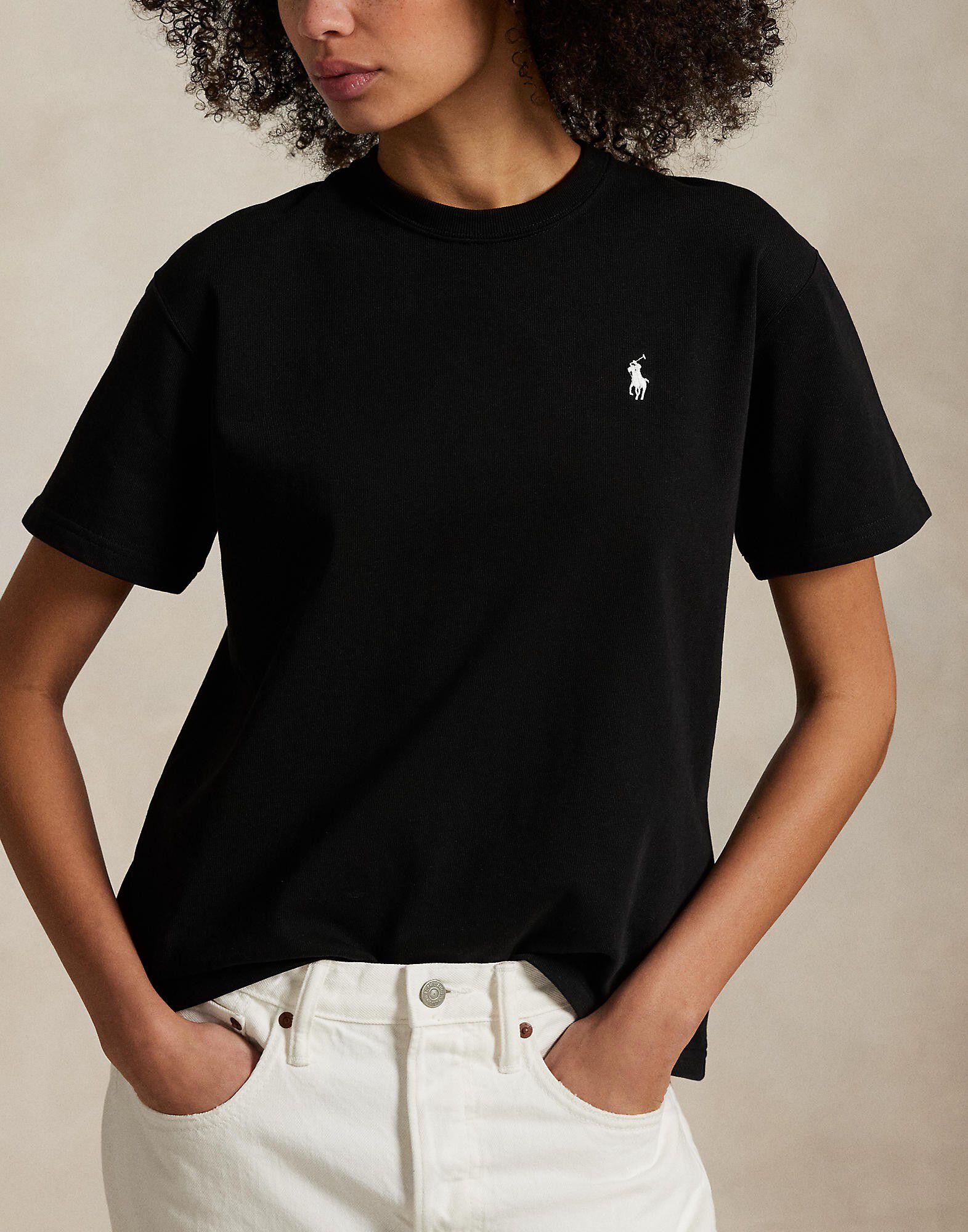 Relaxed Fit Cotton Jersey Tee