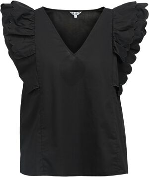 OBJHOPE PAPAYA NOUR S/S TOP E DIV