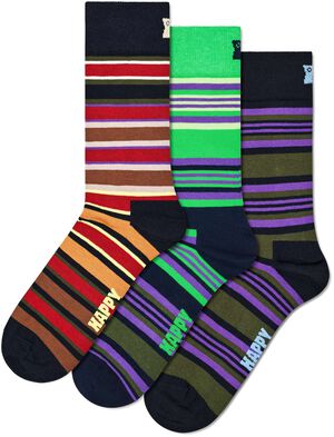 3-Pack Stripe Socks